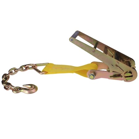 Us Cargo Control 3" x 11" Fixed End w/ Ratchet and Chain Extension 7502FECE